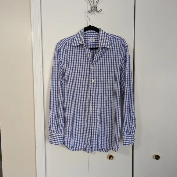 Dress shirts oriali firenze oriali firenze dress shirt mens 1743 white cotton button up french formal italy 315158426450 ,